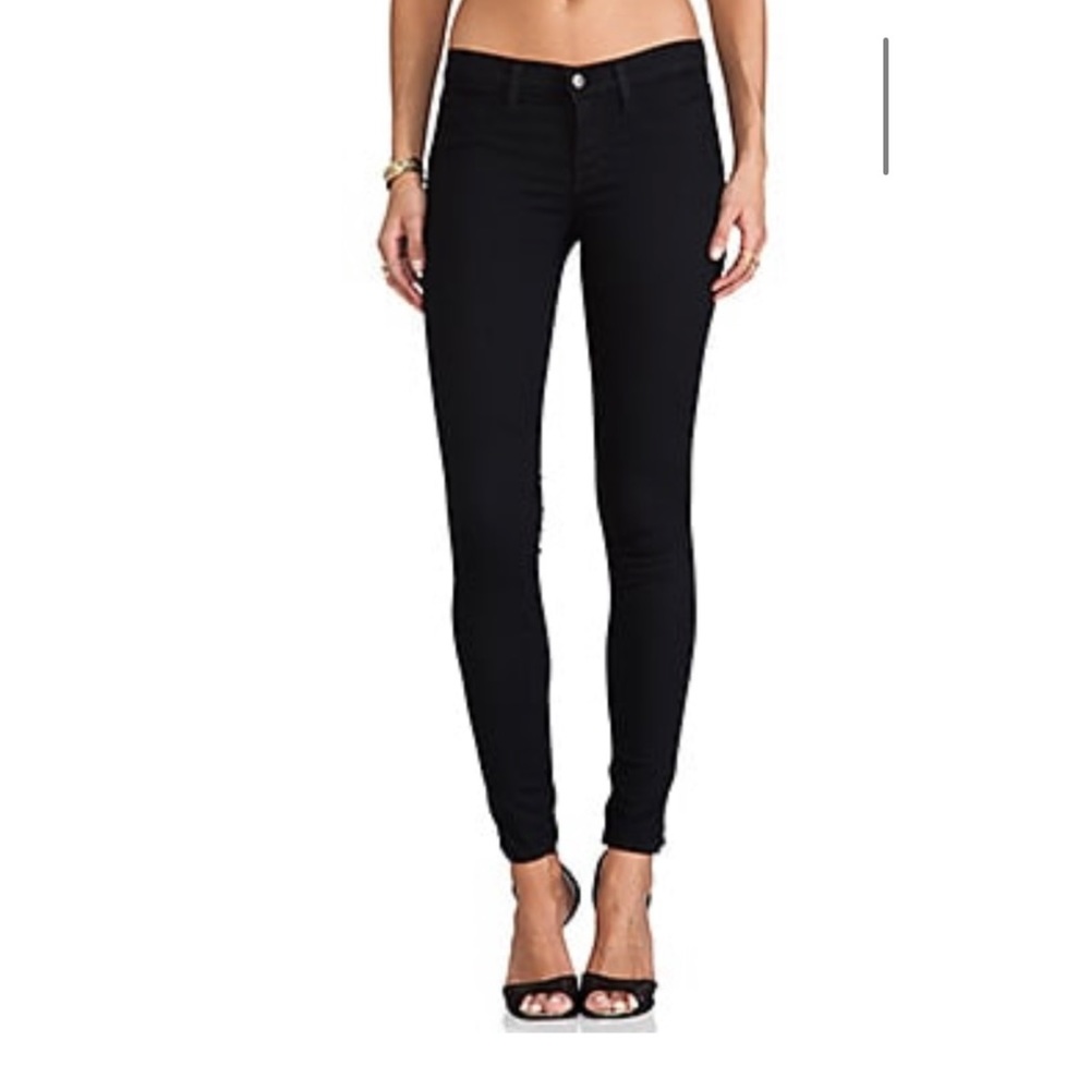 J Brand leggings in pitch (black), size 27